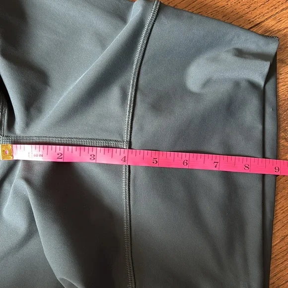 Lululemon blue green leggings Size 2 - Picture 10 of 12